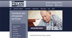 Desktop Screenshot of helmslaw.com