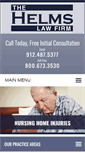 Mobile Screenshot of helmslaw.com